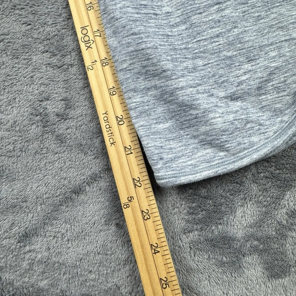 Lululemon‎ On The Fly Pants Womens 10 Drawstring Heather Gray Athleisure Stretch